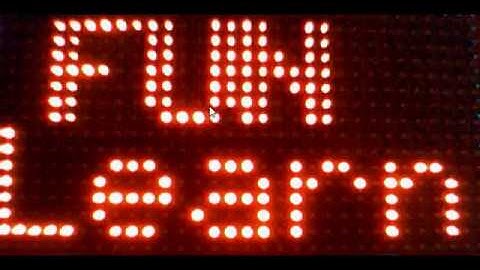 Demo apps on #stm32 for LED display #Atollic,#P10Display,#P10,#DMD,#Arduino,#Microcontroller