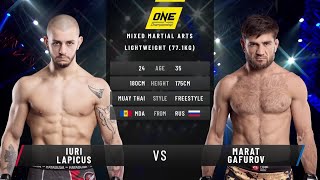 Iuri Lapicus vs. Marat Gafurov | Full Fight Replay