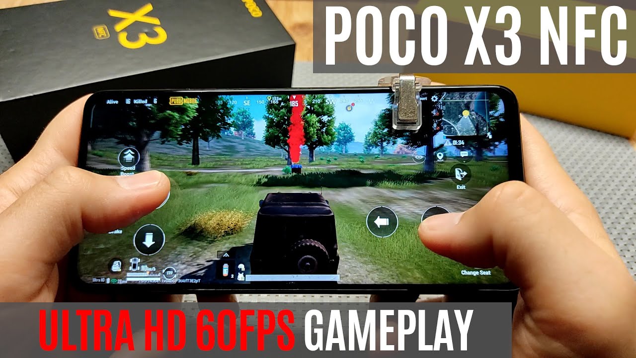 POCO X3 PUBG ULTRA HD 60 FPS with GFXTOOL ★ Long gameplay ...