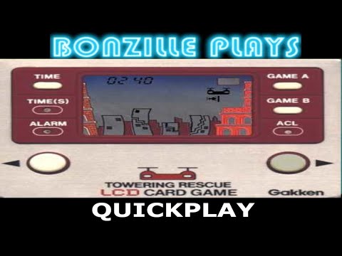 Towering Rescue Gakken LCD Card Game Quickplay - YouTube