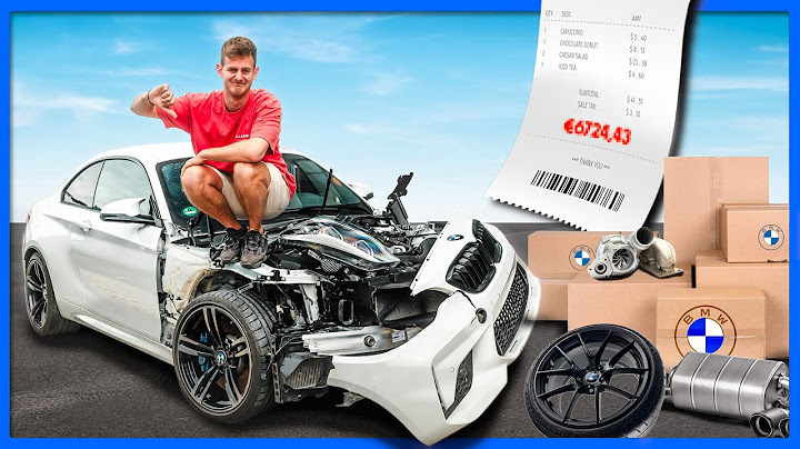 ZO DUUR IS DE REPARATIE AAN DE M2...