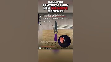 Timthetatman new CS2 knife colletcion #shorts #fyp #timthetatman #cs2 #csgo