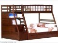 TWIN/FULL STORAGE STEP BUNK BED, 2 DRAWERS (ESPRESSO) TWIN/FULL STORAGE STEP BUNK BED, 2 DRAWERS (ESPRESSO)