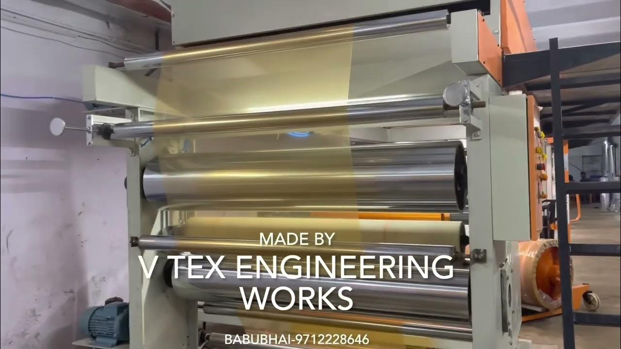 FOIL COATING MACHINE YouTube