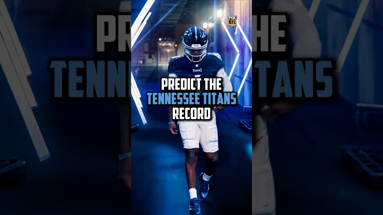 WATCH: Predict The Tennessee Titans Record (2025 Season) #shorts