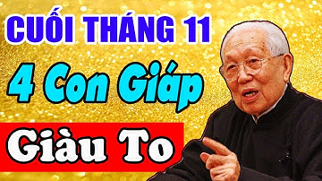 4 Con Giáp Tài Lộc Ùn Ùn Đổ Về, Trúng Số Liên Tiếp Cực Lớn, Giàu Nhanh Bất Ngờ Vào Cuối Tháng 11 DL