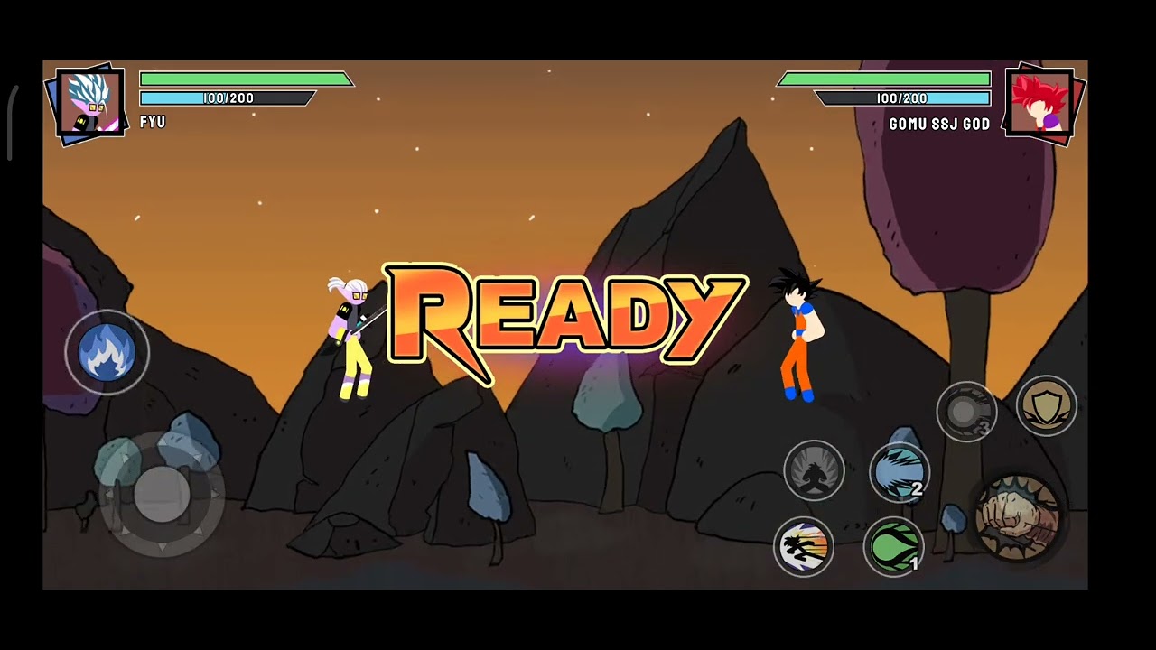 Stickman warrior fuu vs vegeta part 66