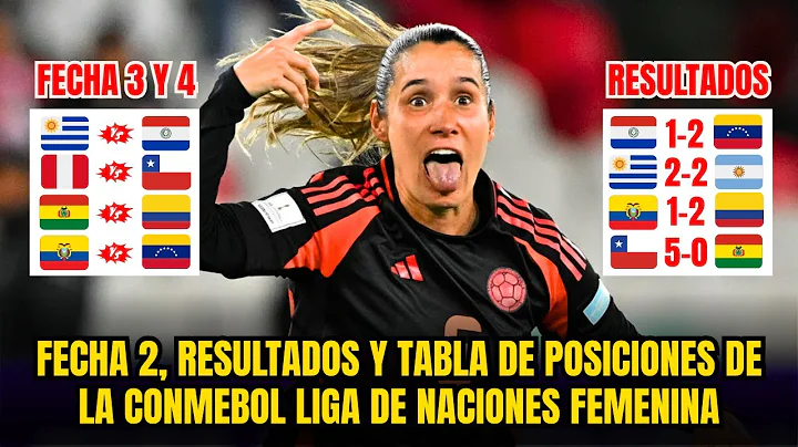 CONMEBOL LIGA DE NACIONES FEMENINA: ASÍ VA EL TORNEO, RESULTADOS, TABLA DE POSICIONES Y PARTIDOS