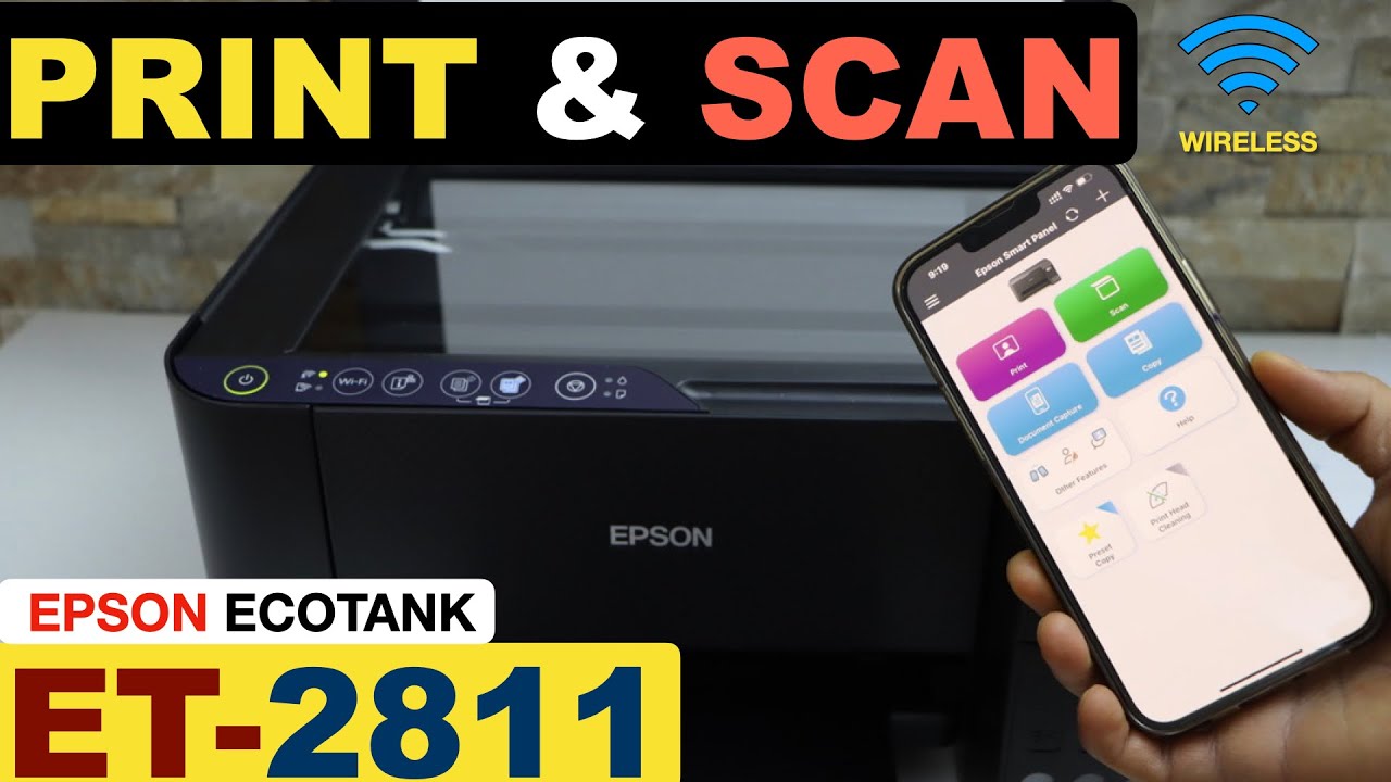 Epson Et 2811 Comment Scanner
