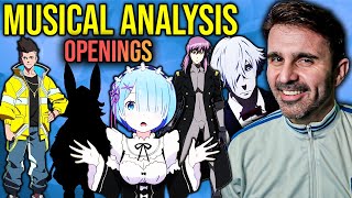 MUSIC DIRECTOR REACTS | Musical Analysis - Multi Anime Openings (5)