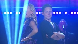 Se Julius & Johanna dansa en cha-cha - Let's Dance junior (TV4)