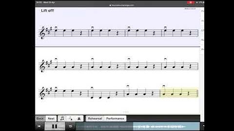 Violin playalong   Lift Off!