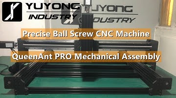 Ball Screw Precise CNC Machine QueenAnt Pro Mechanical Assembly/WorkBee QueenBee upgrade to QueenAnt