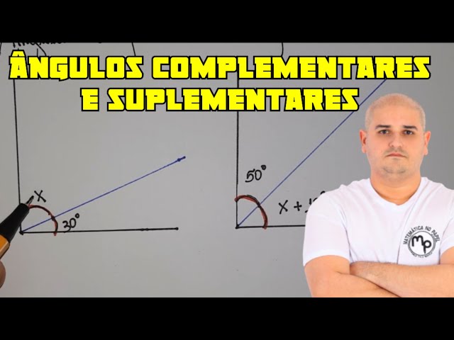 Ângulos suplementates #math #giscomgiz