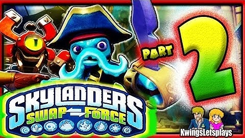 Skylanders Swap Force Wii U - Walkthrough Part 2 Cascade Glade co-op Gameplay!