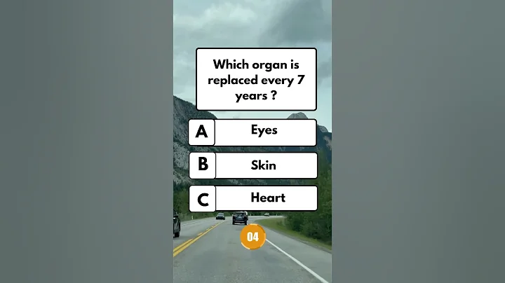 Which organ is replaced every 7 years ♻️? #quiz #brainteasers #puzzle #fun #usa