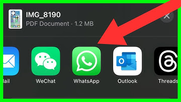 How to Convert WhatsApp Image to PDF on iPhone (NEW UPDATE in 2023)
