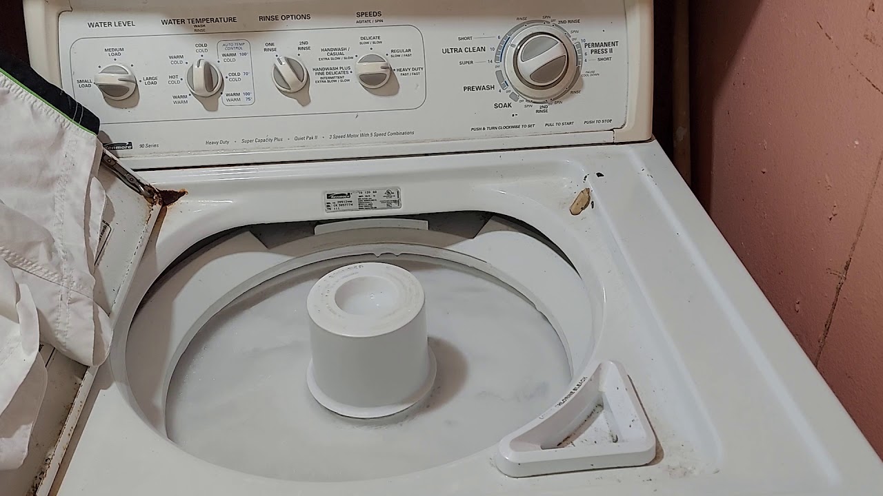 lavadora kenmore - YouTube