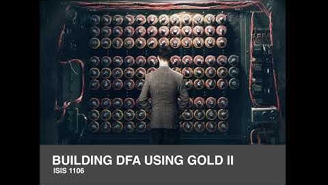 Building DFAs with Gold II.