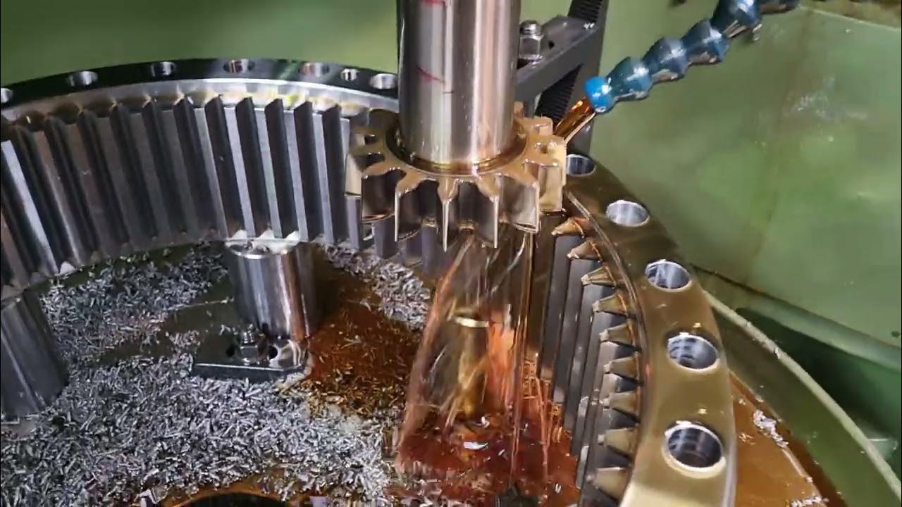 Internal Gear cutting of 650mm diameter, ring gear at WA