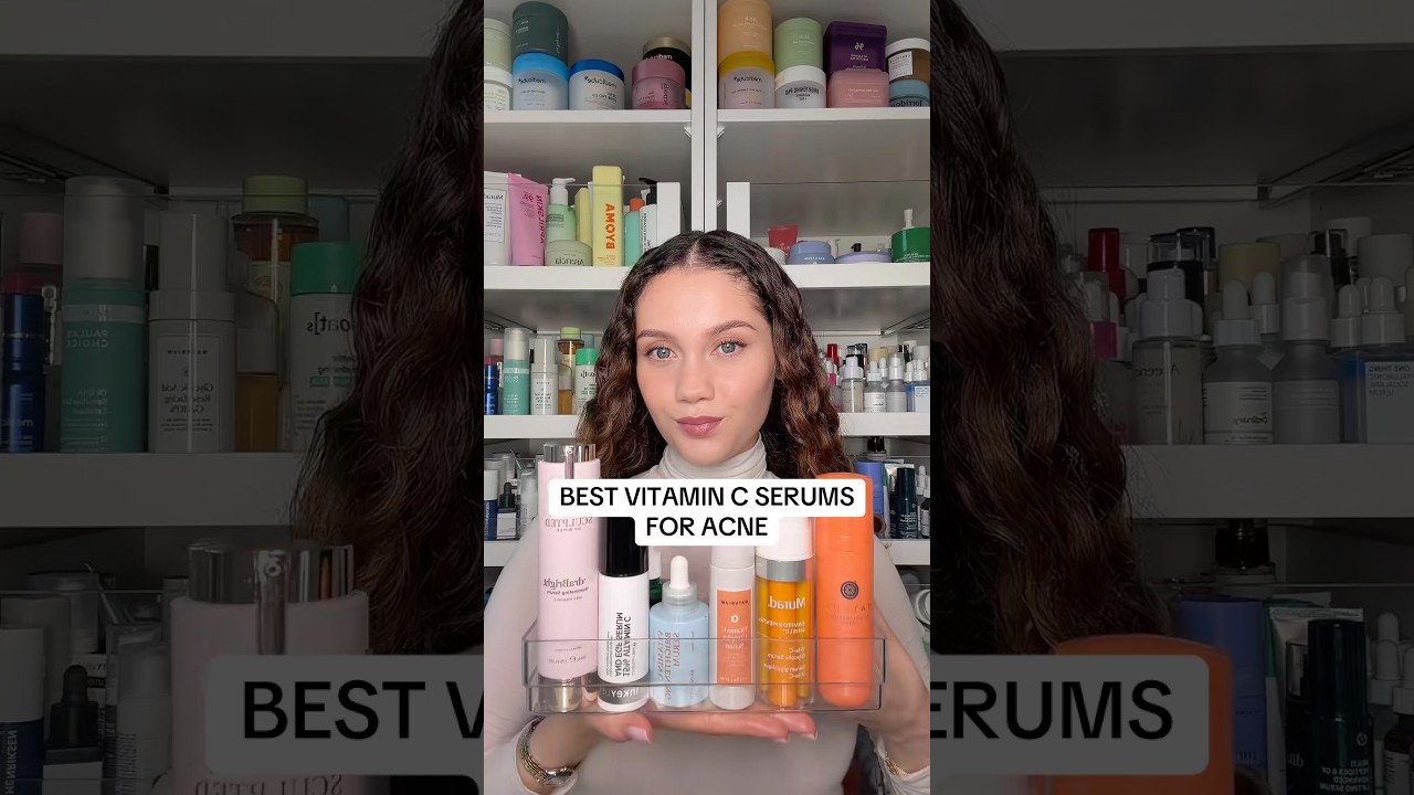 ЛУЧШИЕ СЫВОРОТКИ С ВИТАМИНОМ С ОТ АКНЕ #сывороткасвитаминомсС #уходзакожейприакне #кожа #гиперпиг...