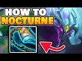 How i play nocturne jungle with losing lane  nocturne jungle season 14 gameplay guide runes  build