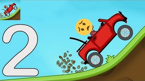 Hill Climb Racing - Gameplay Walkthrough Part 2 - Jeep (iOS, Android)