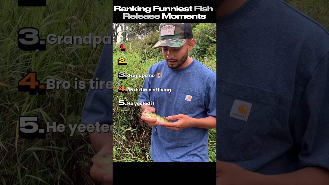Ranking Funniest Fish Release Moments