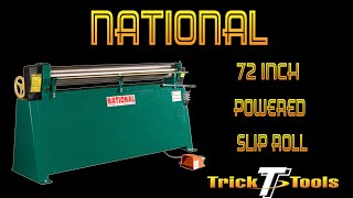 National 72 Inch Powered Slip Roll - Trick-Tools.com