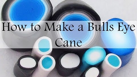 Getting Started with Polymer Clay: Bulls Eye Cane