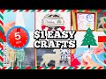 🎄EASY NOT CHEESY DOLLAR TREE CHRISTMAS DIYS! (5 minute easy &amp; high-end Dollar Tree Christmas crafts)