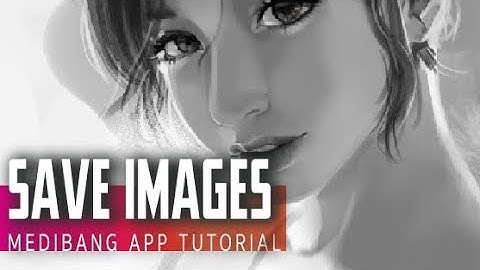 [Medibang Paint mobile version] How to SAVE and EXPORT to your mobile gallery