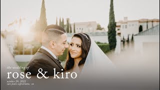 Marbella Country Club Wedding Film: Rose & Kiro's Wedding Video from San Juan Capistrano, CA