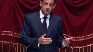 Discours de N. Sarkozy devant le Parlement réuni en Congrès à Versailles