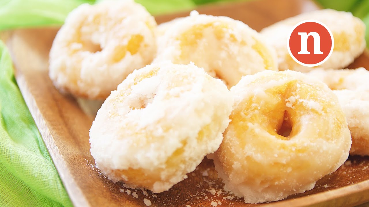 Sweet Potato Donuts  Kuih Keria  Kuih Gelang  Donut 