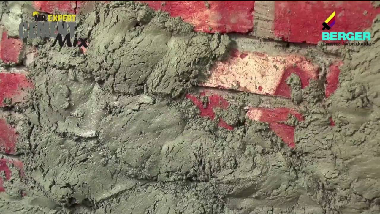 Mr. Expert Cement mix YouTube