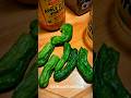 TANGY SWEET SHISHITO PEPPER PICKLING ASMR PT 2 #sauce #shishito #pickling #shorts #pepper #asmr