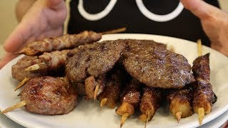 100 TL İLE 4 KİŞİLİK ET YEDİK - Yemek Videoları