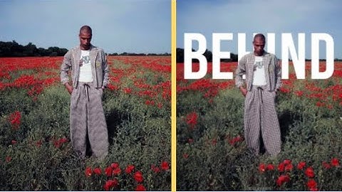 Easily Place TEXT BEHIND ANY OBJECT in Photoshop (2-Minute Tutorial)