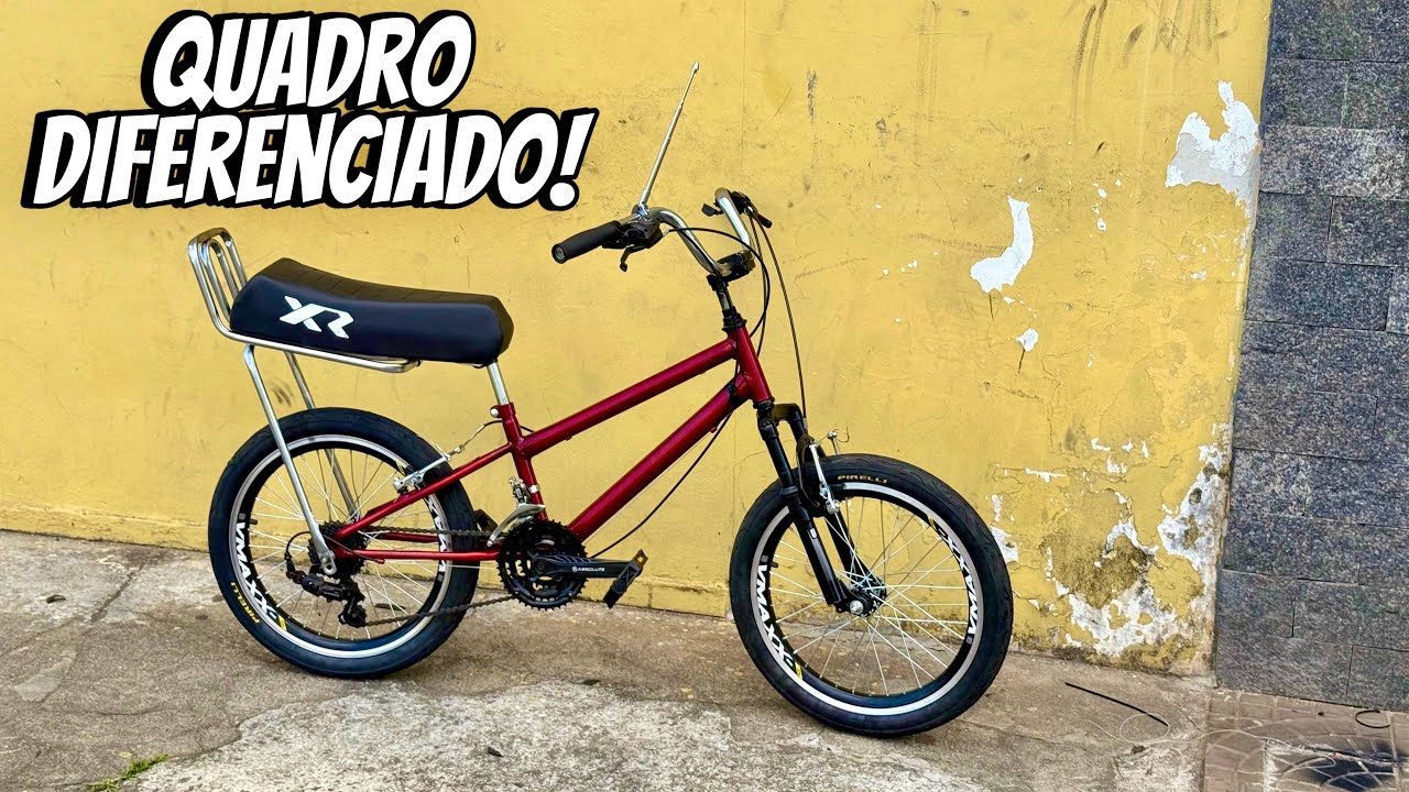 MONTAMOS UMA BIKE ARO 20 COM QUADRO RARO!