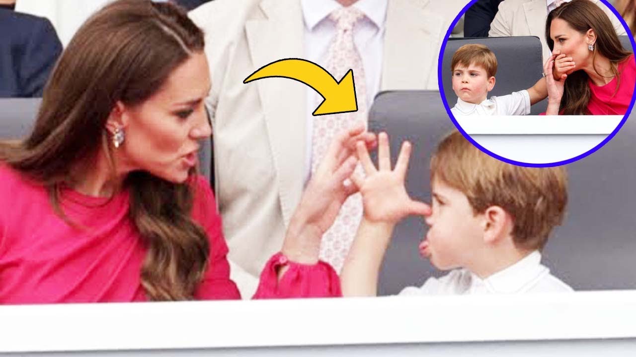 Cheeky Prince Louis acts out during Queen's Platinum Jubilee ...