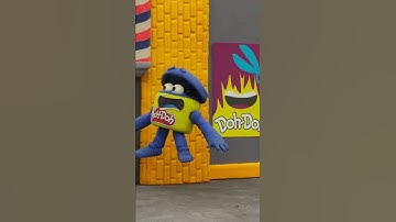 Bonkers Barbers 💈 Cutting Hair with Play-Doh ✂️ Play-Doh Videos