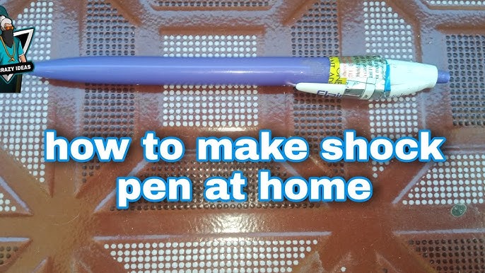 How To Make Electric Shocking Pen At Home 