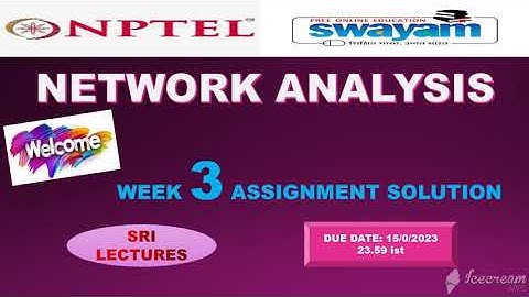 💥WEEK 3💥 🔥🔥NETWORK ANALYSIS ASSIGNMENT SOLUTION 🔥🔥