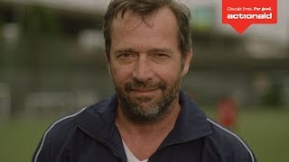 Behind the scenes of Touchline Tactics starring James Purefoy | Fathers' Day | ActionAid UK