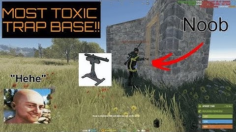 I Created The Most TOXIC Rust Trap Base EVER! (REUPLOAD)