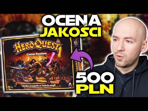 HeroQuest: Game System - edycja polska | JAKOŚĆ WYKONANIA [2023]