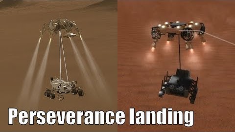 Perseverance Landing on Mars - recreated in KSP/RSS/RO