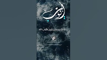 وَاذْكُرْ عَبْدَنَا أَيُّوبَ [سورة ص] القارئ رعد الكردي