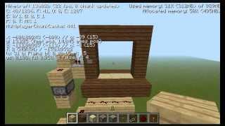Minecraft Fast Sand Door (Expandable) [Tutorial]